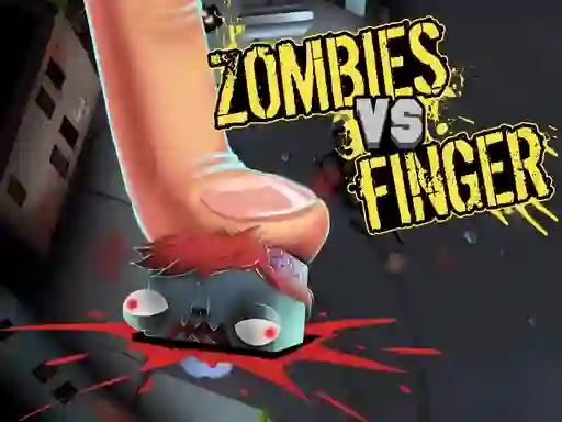 Lojë Zombies vs Finger në internet