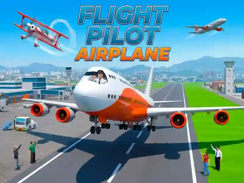 Lojë Flight Pilot Airplane në internet