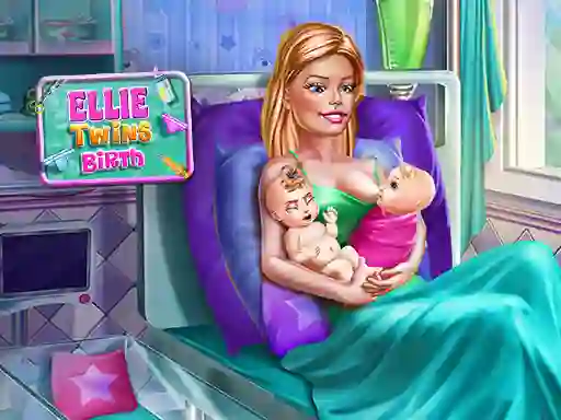 Lojë Ellie Twins Birth në internet