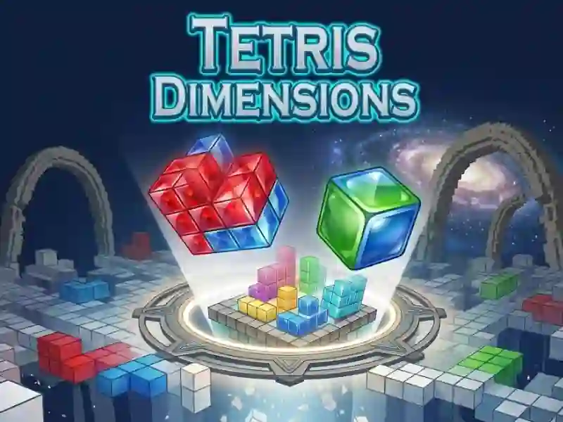 Lojë Tetris Dimensions në internet
