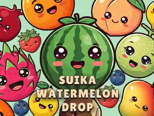 Lojë Suika Watermelon Drop në internet