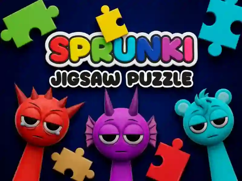 Lojë Sprunki Jigsaw Puzzle në internet