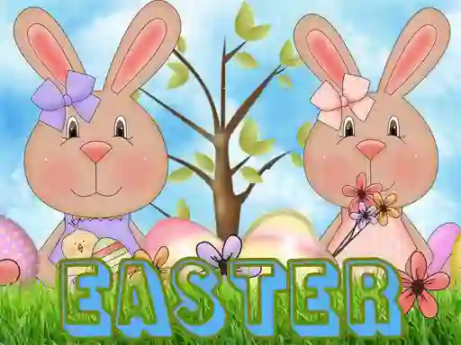 Lojë Easter Puzzle në internet
