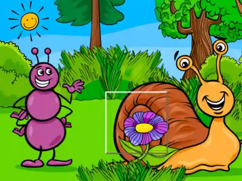 Lojë Insect Pic Puzzles në internet
