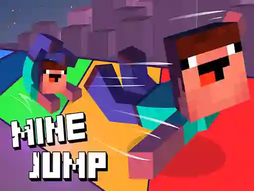 Lojë Mine Jump në internet