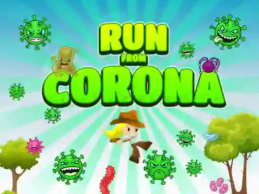 Lojë Run From Corona në internet