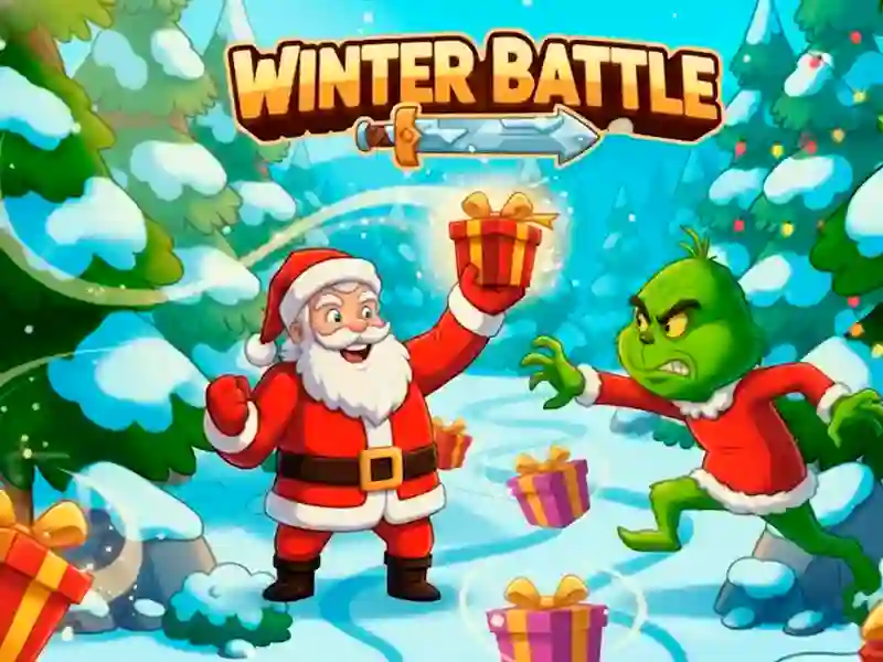 Lojë Winter Battle në internet