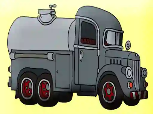 Lojë Tank Trucks Coloring në internet