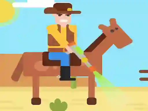 Lojë Cowboy Brawl në internet