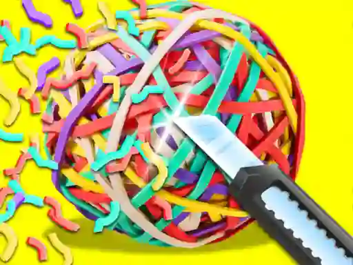 Lojë Rubber Band Cutting në internet
