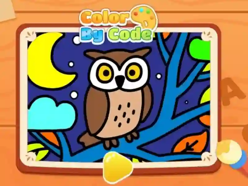 Lojë Color By Code: Night Owl në internet