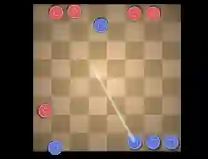 Lojë Angry Checkers në internet