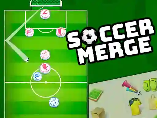 Lojë Soccer Merge në internet