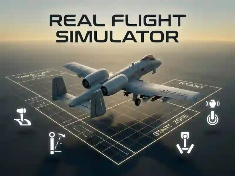 Lojë Real Flight Simulator në internet