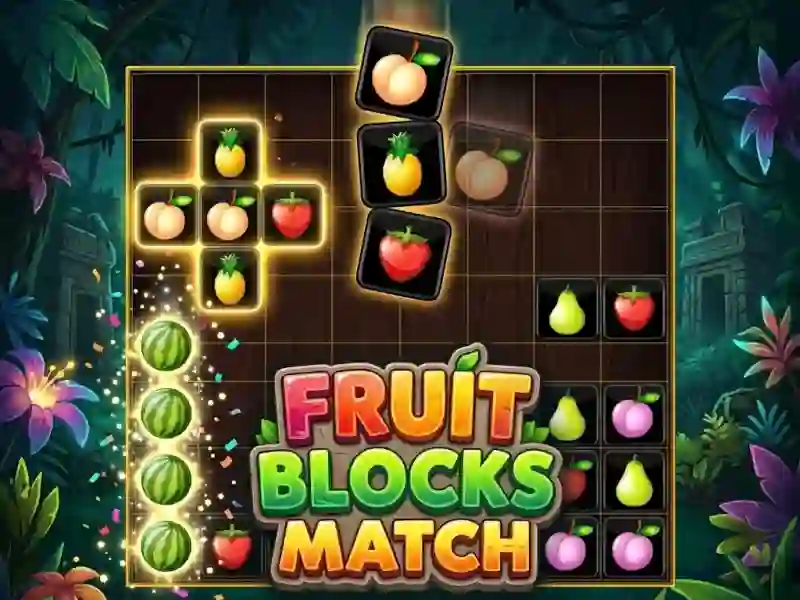 Lojë Fruit Blocks Match në internet