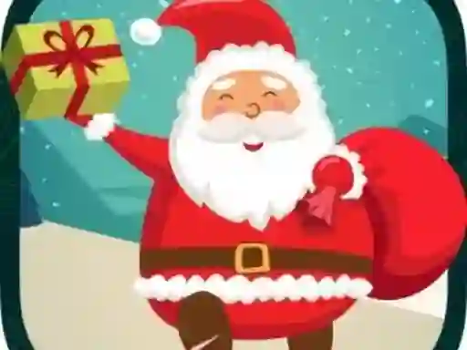 Lojë Pixel Santa Run në internet