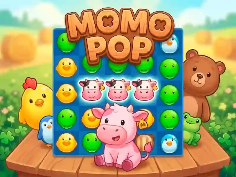 Lojë Momo Pop në internet