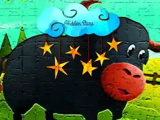 Lojë Cartoon Hidden Stars në internet