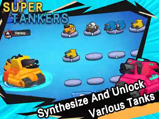 Lojë Super Tankers në internet