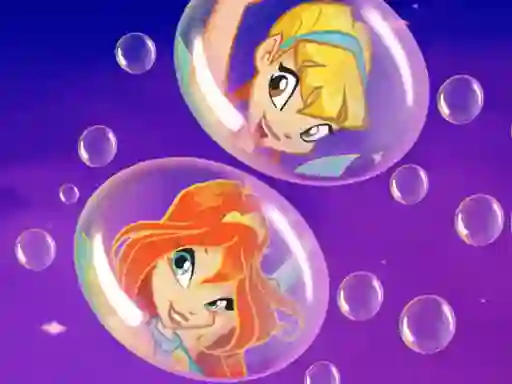 Lojë Draw Winx Bubble Path në internet