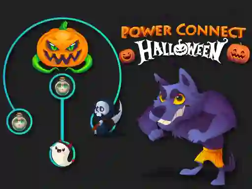 Lojë Power Connect Halloween në internet