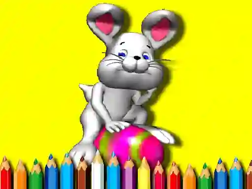 Lojë Back To School: Easter Coloring Book në internet
