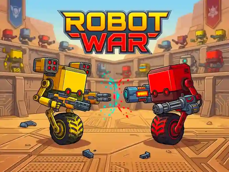 Lojë Robot War në internet