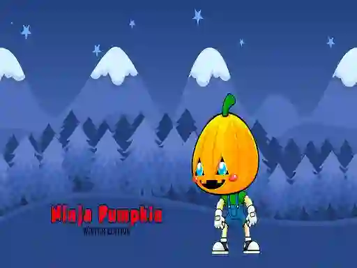 Lojë Ninja Pumpkin Winter Edition në internet