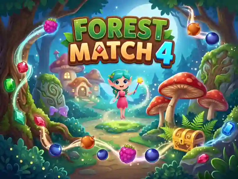 Lojë Forest Match 4 në internet
