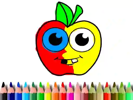 Lojë Back To School: Apple Coloring Book në internet