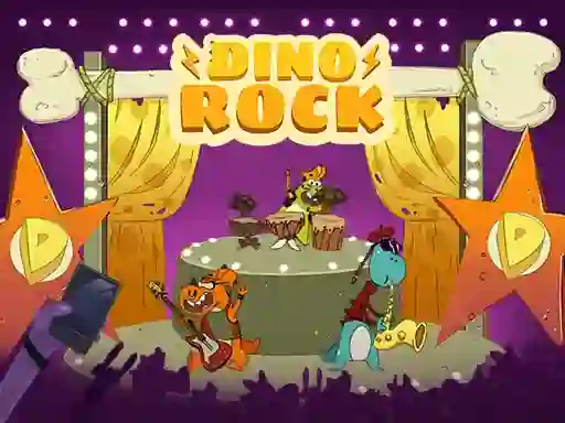 Lojë Dino Rock në internet