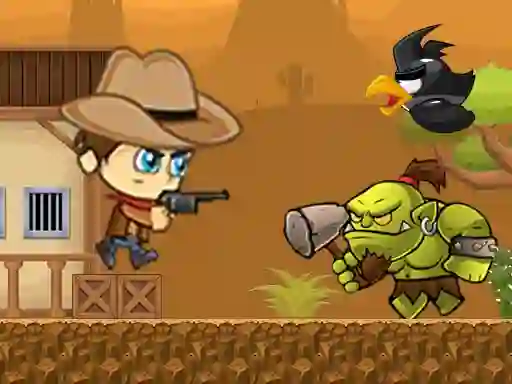 Lojë Super Cowboy Running në internet