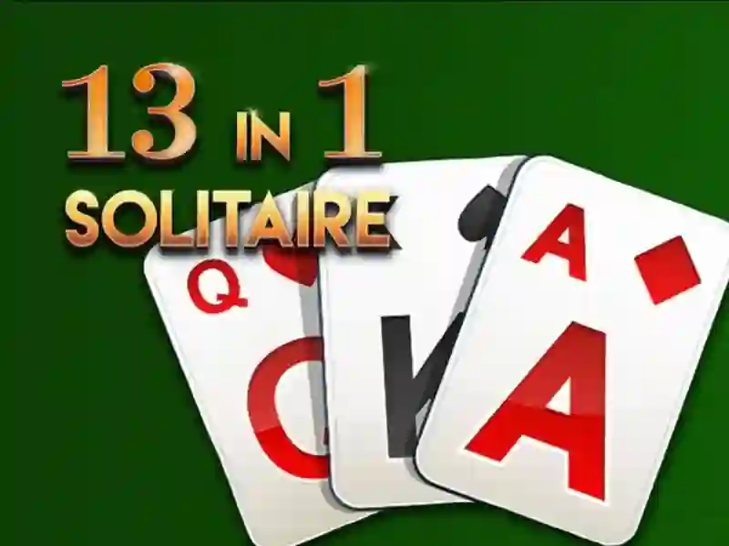 Lojë Solitaire 13 In 1 Collection në internet