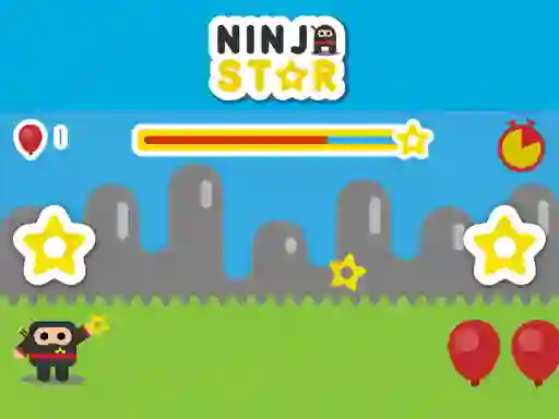 Lojë Ninja Star në internet