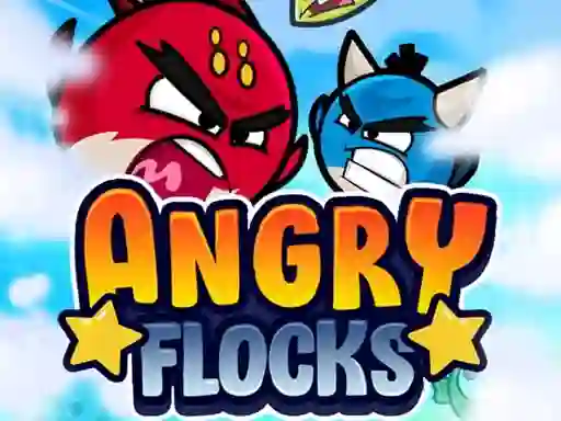 Lojë Angry Flocks në internet