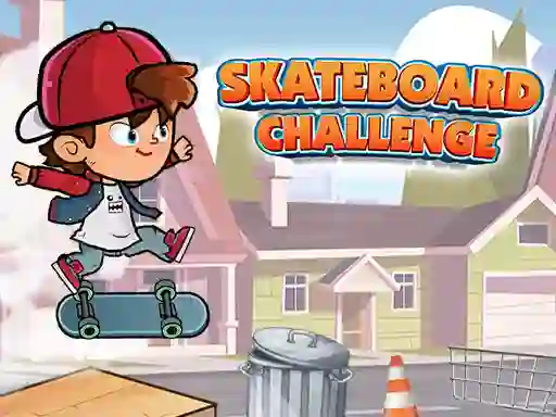 Lojë Skateboard Challenge në internet