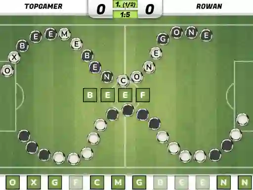 Lojë Wordsoccer.io në internet