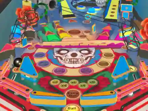 Lojë Pinball Simulator Day of Dead në internet