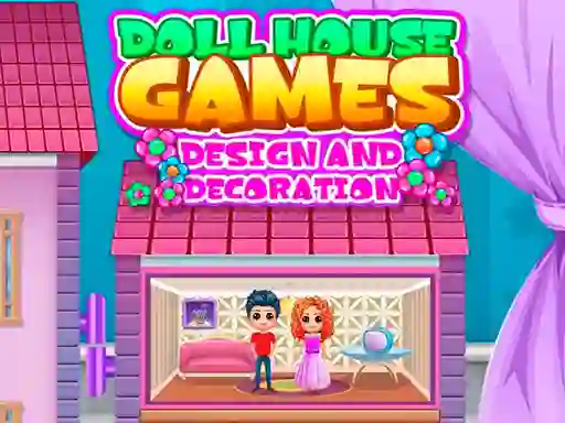 Lojë Doll House Games Design and Decoration në internet