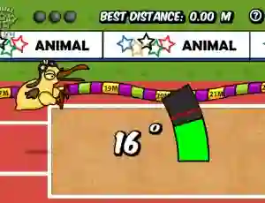 Lojë Animal Olympics Triple Jump në internet
