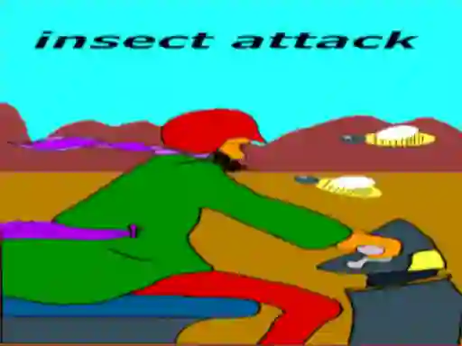 Lojë Insect Attack në internet