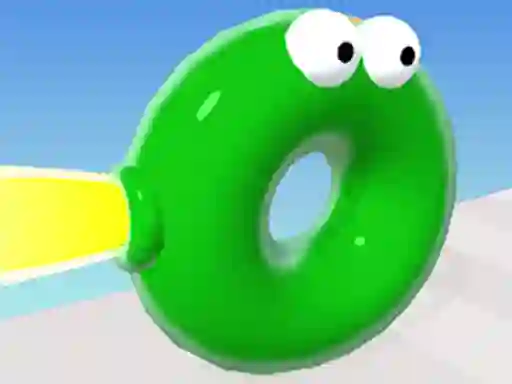 Lojë Bouncy Blob Race: Obstacle Course në internet