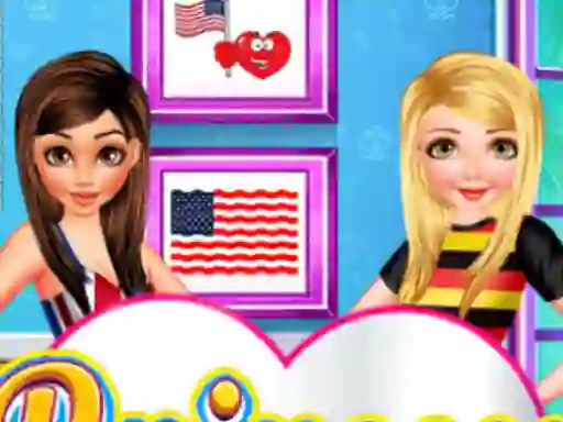 Lojë Princess Nation Lovers në internet