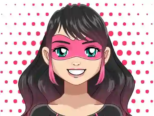 Lojë Kawaii Superhero Maker në internet