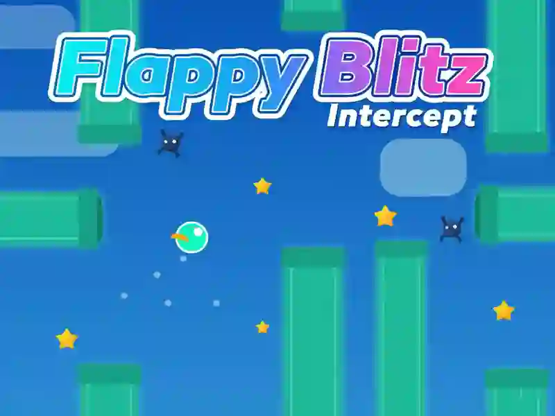 Lojë Flappy Blitz: Intercept në internet