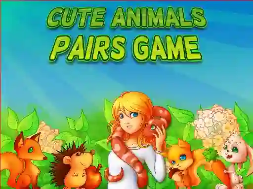 Lojë Cute Animals Pairs Game në internet
