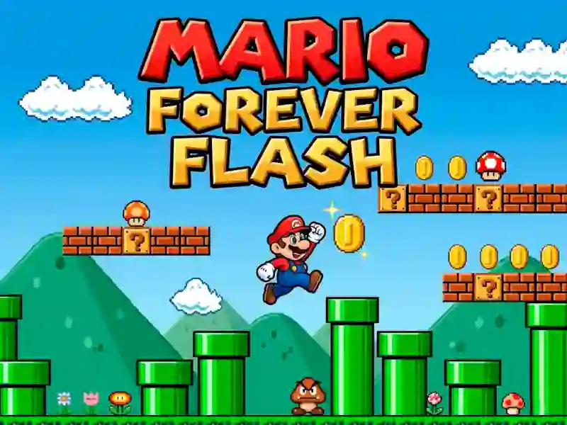 Lojë Mario forever flash në internet