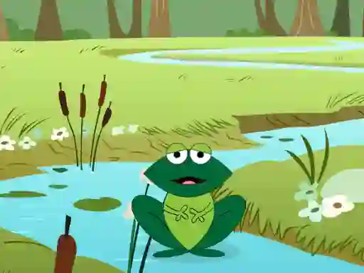 Lojë Feed The Frog në internet