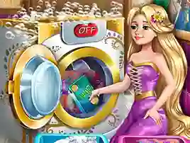 Lojë Goldie Princess Laundry Day në internet