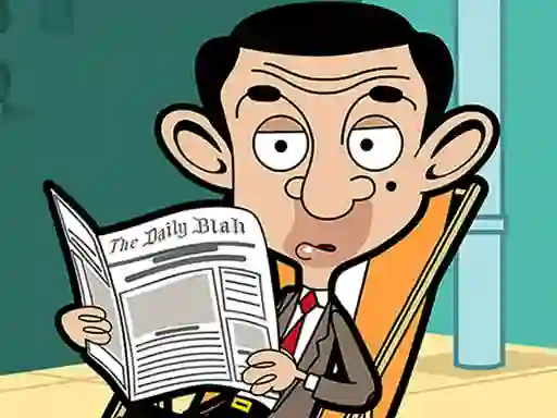 Lojë Mr Bean Jigsaw në internet